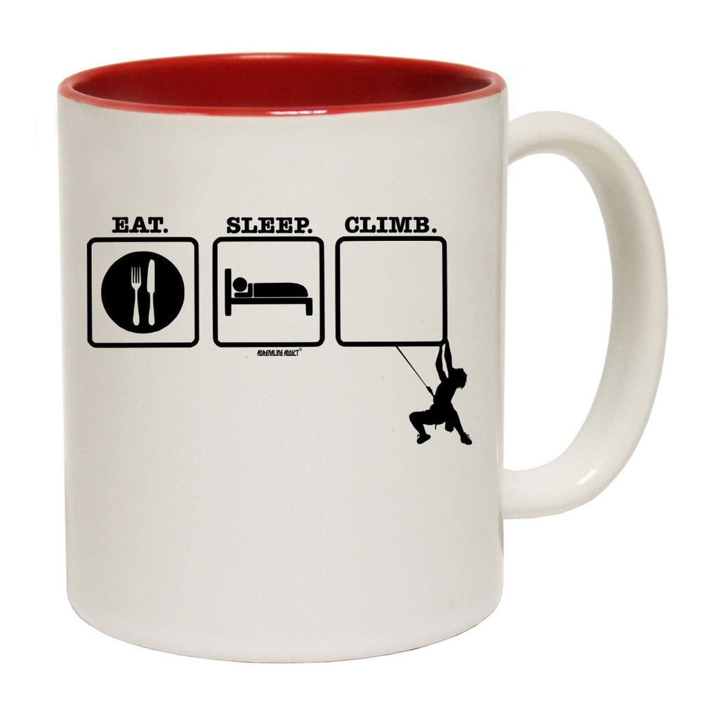 Aa Eat Sleep Climb 1 Mug Cup - 123t Australia | Funny T-Shirts Mugs Novelty Gifts