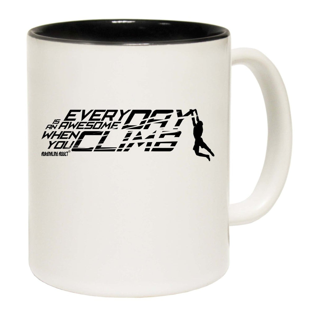 Aa Everyday Is Awesome When You Climb Mug Cup - 123t Australia | Funny T-Shirts Mugs Novelty Gifts