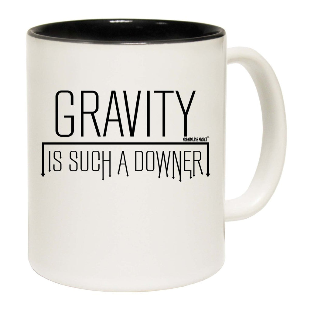 Aa Gravity Is Such A Downer Mug Cup - 123t Australia | Funny T-Shirts Mugs Novelty Gifts