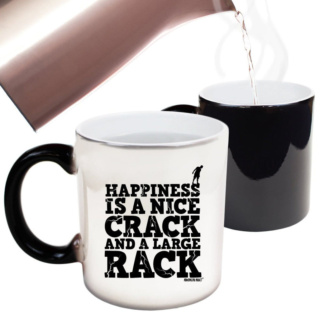 Aa Happiness Is A Nice Crack Mug Cup - 123t Australia | Funny T-Shirts Mugs Novelty Gifts