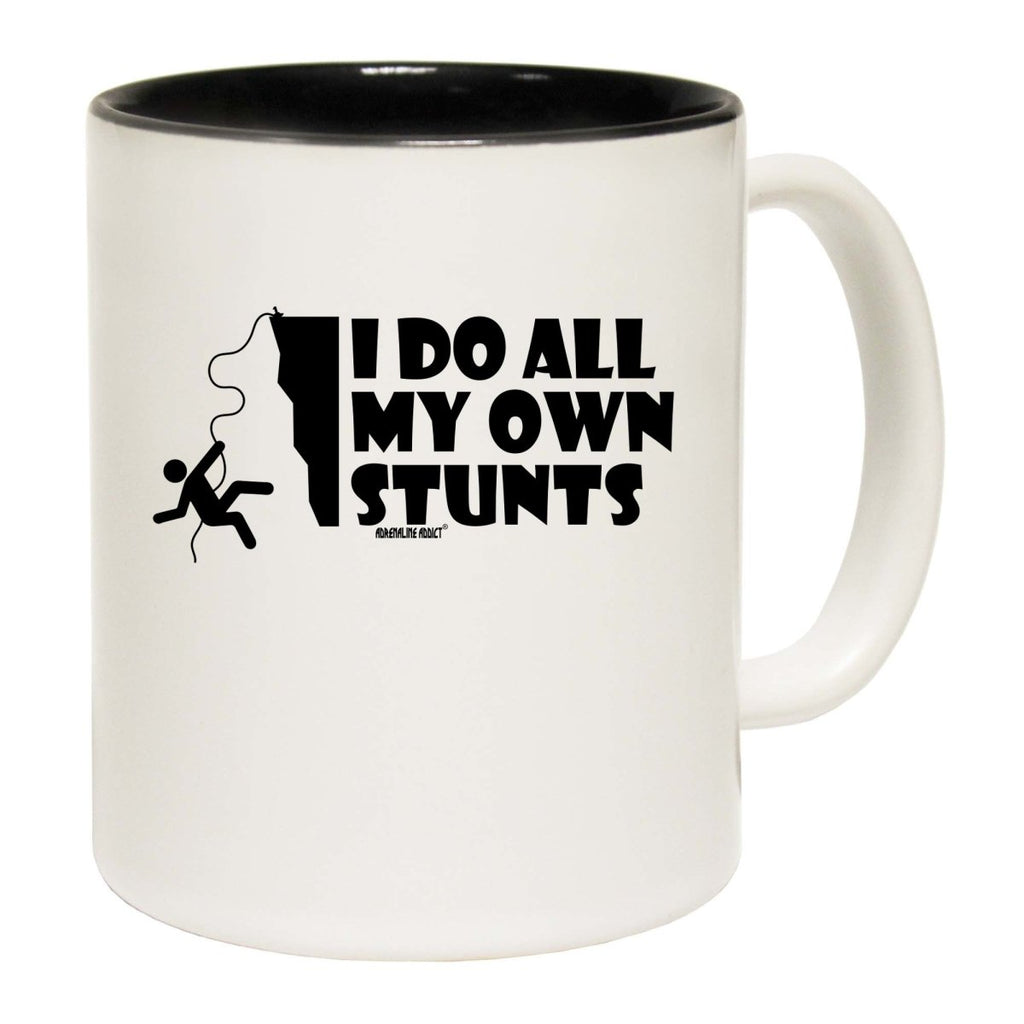 Aa I Do All My Own Stunts Climbing Mug Cup - 123t Australia | Funny T-Shirts Mugs Novelty Gifts