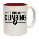 Aa Id Rather Be Climbing Mug Cup - 123t Australia | Funny T-Shirts Mugs Novelty Gifts
