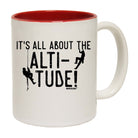 Aa It All About The Altitude Mug Cup - 123t Australia | Funny T-Shirts Mugs Novelty Gifts