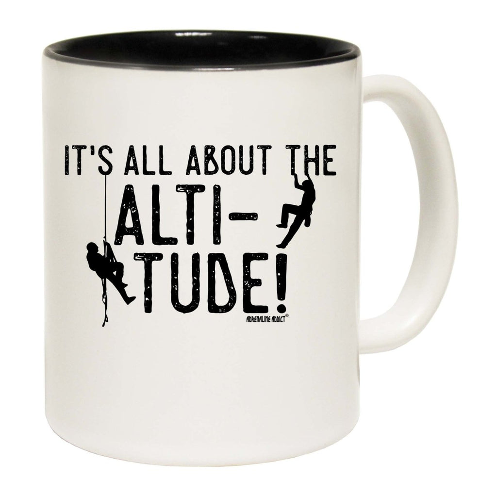 Aa It All About The Altitude Mug Cup - 123t Australia | Funny T-Shirts Mugs Novelty Gifts