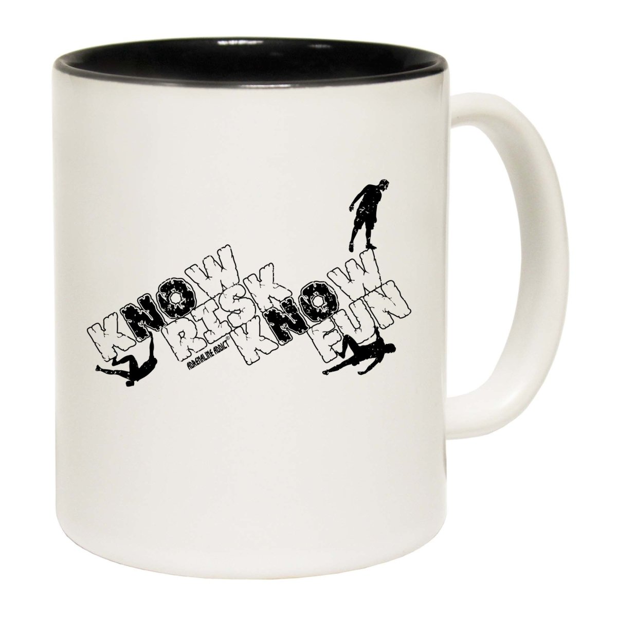 Aa Know Risk Know Fun Mug Cup - 123t Australia | Funny T-Shirts Mugs Novelty Gifts
