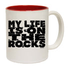 Aa My Life Is On The Rocks Mug Cup - 123t Australia | Funny T-Shirts Mugs Novelty Gifts