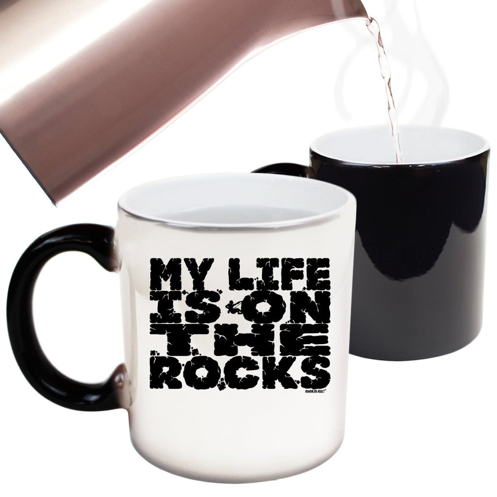 Aa My Life Is On The Rocks Mug Cup - 123t Australia | Funny T-Shirts Mugs Novelty Gifts