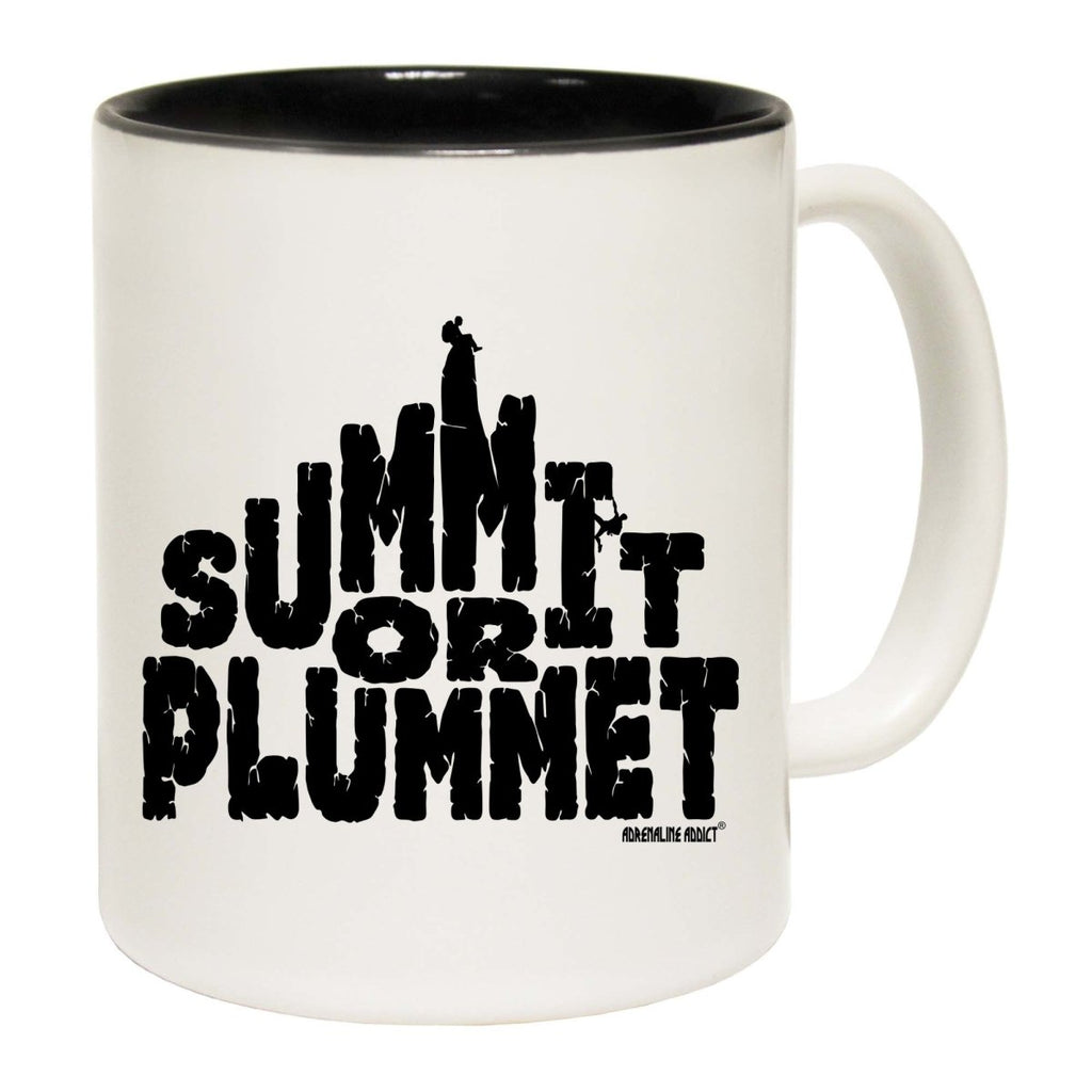 Aa Summit Or Plummet Mug Cup - 123t Australia | Funny T-Shirts Mugs Novelty Gifts