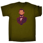 Abraham Lincoln Calligram President - Mens Funny T-Shirt Tshirts - 123t Australia | Funny T-Shirts Mugs Novelty Gifts