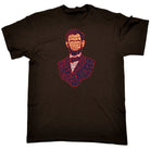 Abraham Lincoln Calligram President - Mens Funny T-Shirt Tshirts - 123t Australia | Funny T-Shirts Mugs Novelty Gifts