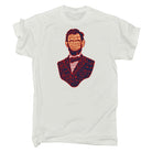 Abraham Lincoln Calligram President - Mens Funny T-Shirt Tshirts - 123t Australia | Funny T-Shirts Mugs Novelty Gifts