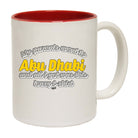 Abu Dhab My Parents Went To And All Got Mug Cup - 123t Australia | Funny T-Shirts Mugs Novelty Gifts