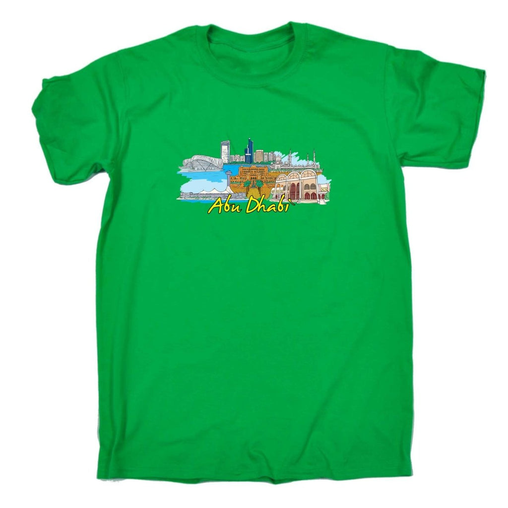 Abu Dhabi Arab Emirates Country Flag Destination - Mens Funny T-Shirt Tshirts - 123t Australia | Funny T-Shirts Mugs Novelty Gifts