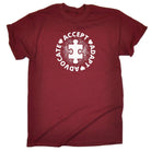 Accept Adapt Advocate - Mens Funny T-Shirt Tshirts Tee Shirt - 123t Australia | Funny T-Shirts Mugs Novelty Gifts
