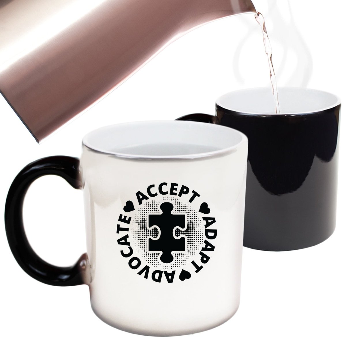 Accept Adapt Advocate Mug Cup - 123t Australia | Funny T-Shirts Mugs Novelty Gifts
