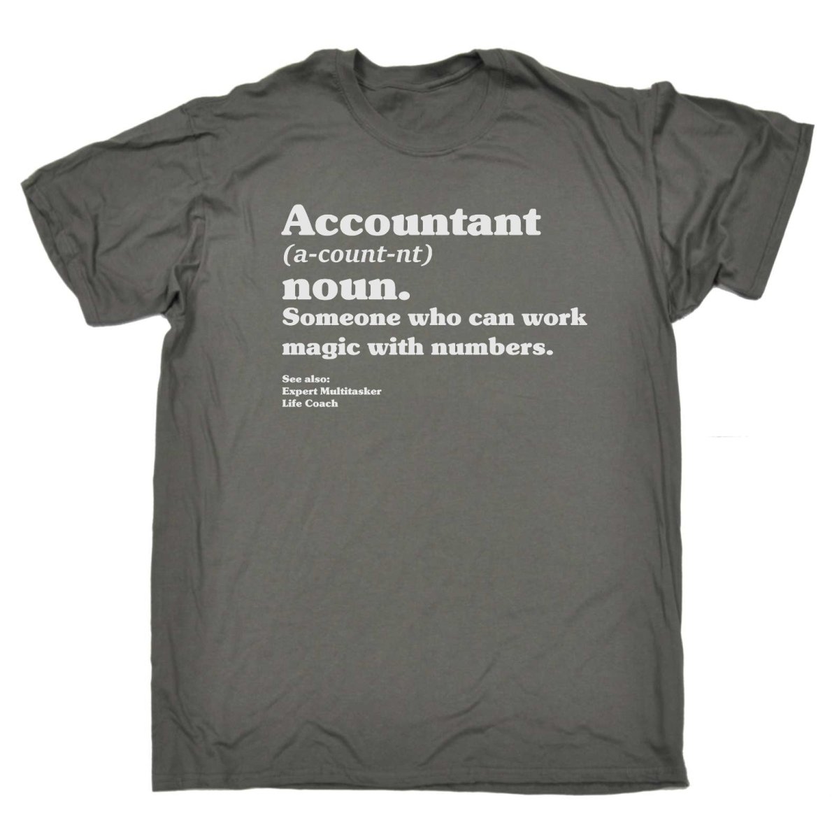 Accountant Definition Noun Fashion - Mens Funny T-Shirt Tshirts - 123t Australia | Funny T-Shirts Mugs Novelty Gifts