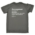 Accountant Definition Noun Fashion - Mens Funny T-Shirt Tshirts - 123t Australia | Funny T-Shirts Mugs Novelty Gifts