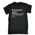 Accountant Definition Noun Fashion - Mens Funny T-Shirt Tshirts - 123t Australia | Funny T-Shirts Mugs Novelty Gifts