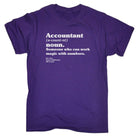 Accountant Definition Noun Fashion - Mens Funny T-Shirt Tshirts - 123t Australia | Funny T-Shirts Mugs Novelty Gifts