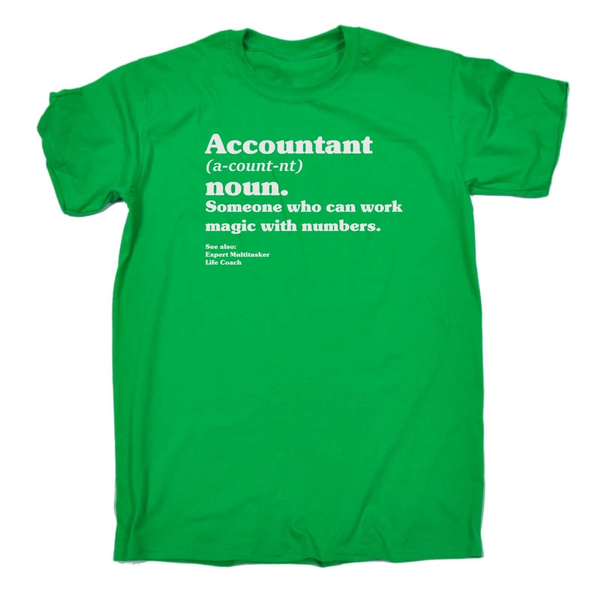 Accountant Definition Noun Fashion - Mens Funny T-Shirt Tshirts - 123t Australia | Funny T-Shirts Mugs Novelty Gifts