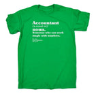 Accountant Definition Noun Fashion - Mens Funny T-Shirt Tshirts - 123t Australia | Funny T-Shirts Mugs Novelty Gifts
