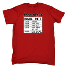 Accountant Hourly Rate - Mens Funny T-Shirt Tshirts - 123t Australia | Funny T-Shirts Mugs Novelty Gifts