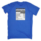 Accountant Nutrition Facts - Mens Funny T-Shirt Tshirts - 123t Australia | Funny T-Shirts Mugs Novelty Gifts