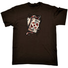 Ace Jack Cards Poker Texas Holdem - Mens Funny T-Shirt Tshirts Tee Shirt - 123t Australia | Funny T-Shirts Mugs Novelty Gifts