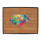 Acid Diamond Retro - Funny Novelty Doormat Man Cave Floor mat - 123t Australia | Funny T-Shirts Mugs Novelty Gifts