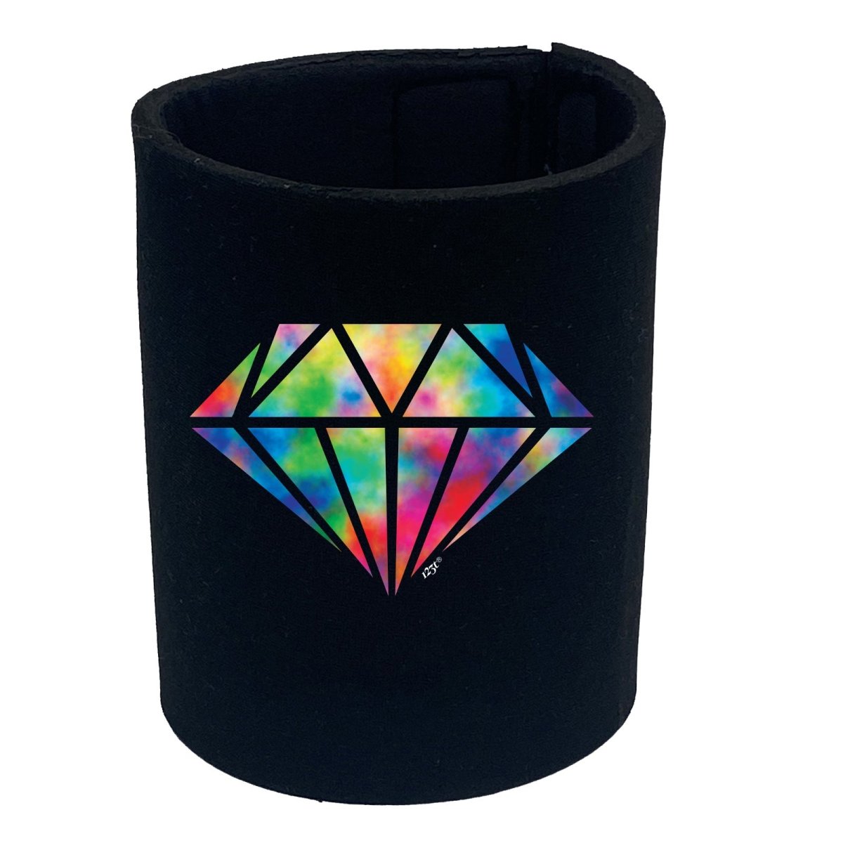 Acid Diamond Retro - Funny Novelty Stubby Holder - 123t Australia | Funny T-Shirts Mugs Novelty Gifts