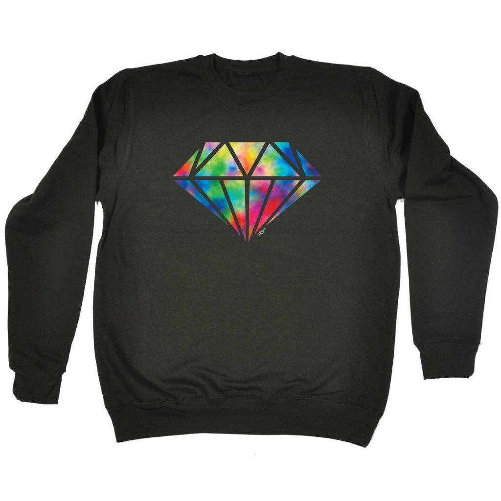 Acid Diamond Retro - Funny Novelty Sweatshirt - 123t Australia | Funny T-Shirts Mugs Novelty Gifts
