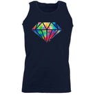 Acid Diamond Retro - Funny Novelty Vest Singlet Unisex Tank Top - 123t Australia | Funny T-Shirts Mugs Novelty Gifts