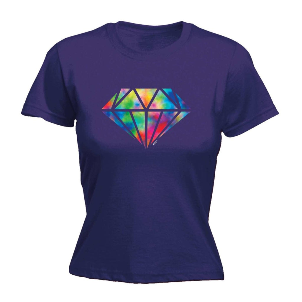 Acid Diamond Retro - Funny Novelty Womens T-Shirt T Shirt Tshirt - 123t Australia | Funny T-Shirts Mugs Novelty Gifts
