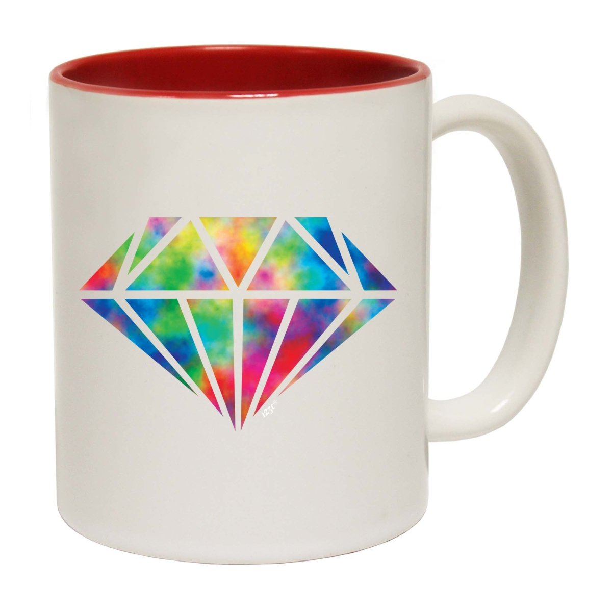 Acid Diamond Retro Mug Cup - 123t Australia | Funny T-Shirts Mugs Novelty Gifts