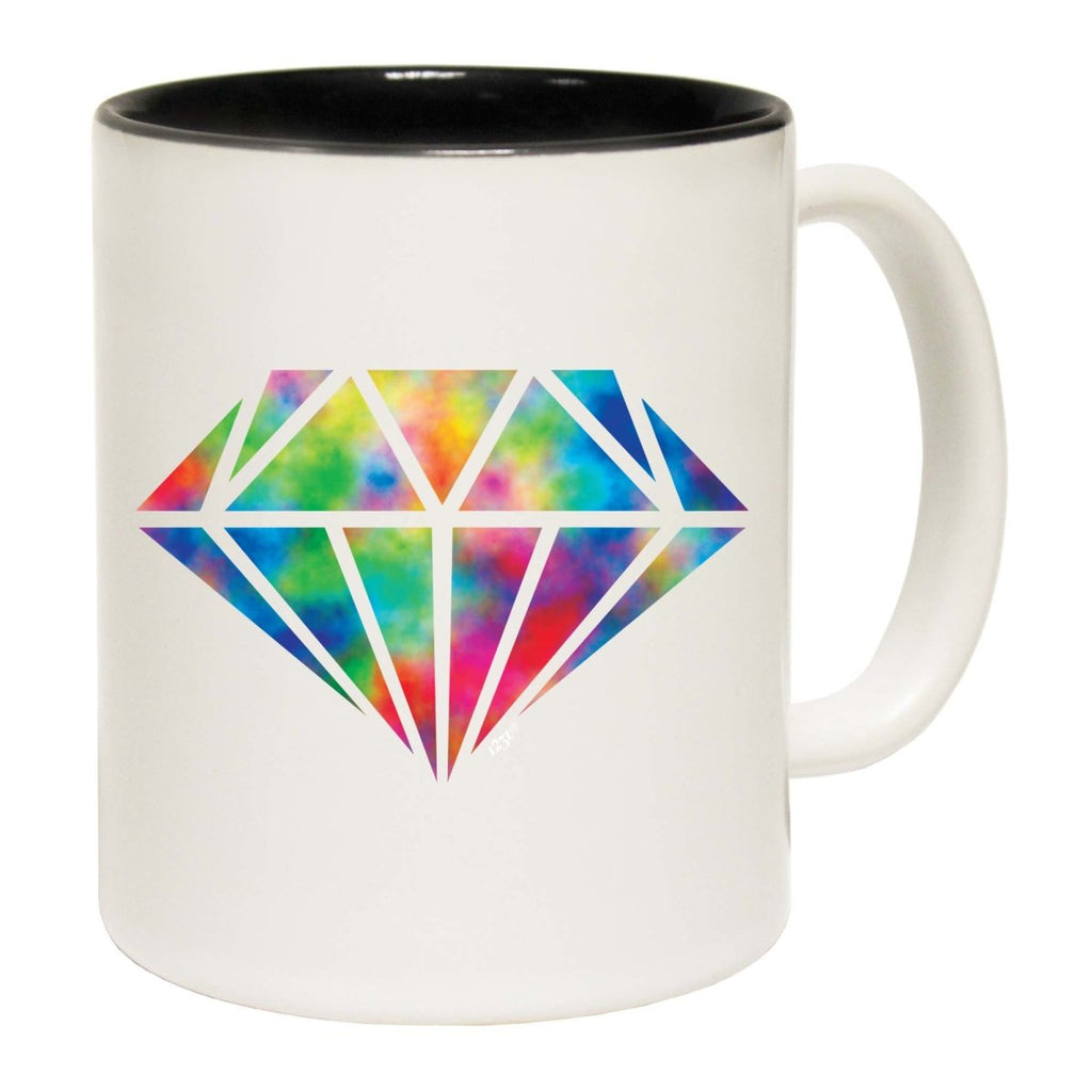 Acid Diamond Retro Mug Cup - 123t Australia | Funny T-Shirts Mugs Novelty Gifts
