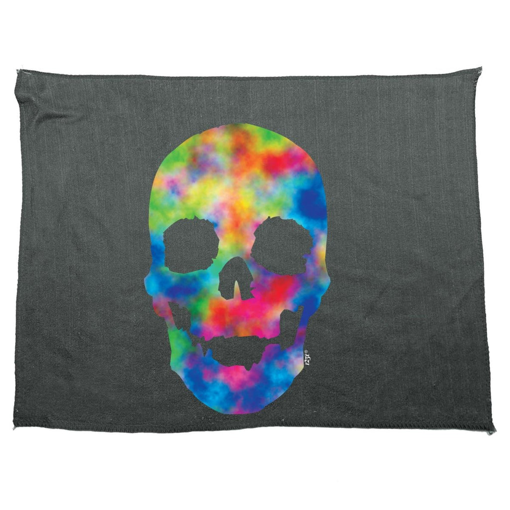 Acid Skull Retro - Funny Novelty Soft Sport Microfiber Towel - 123t Australia | Funny T-Shirts Mugs Novelty Gifts
