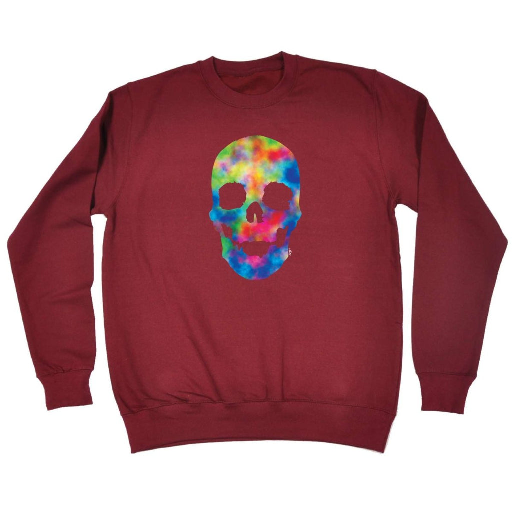 Acid Skull Retro - Funny Novelty Sweatshirt - 123t Australia | Funny T-Shirts Mugs Novelty Gifts