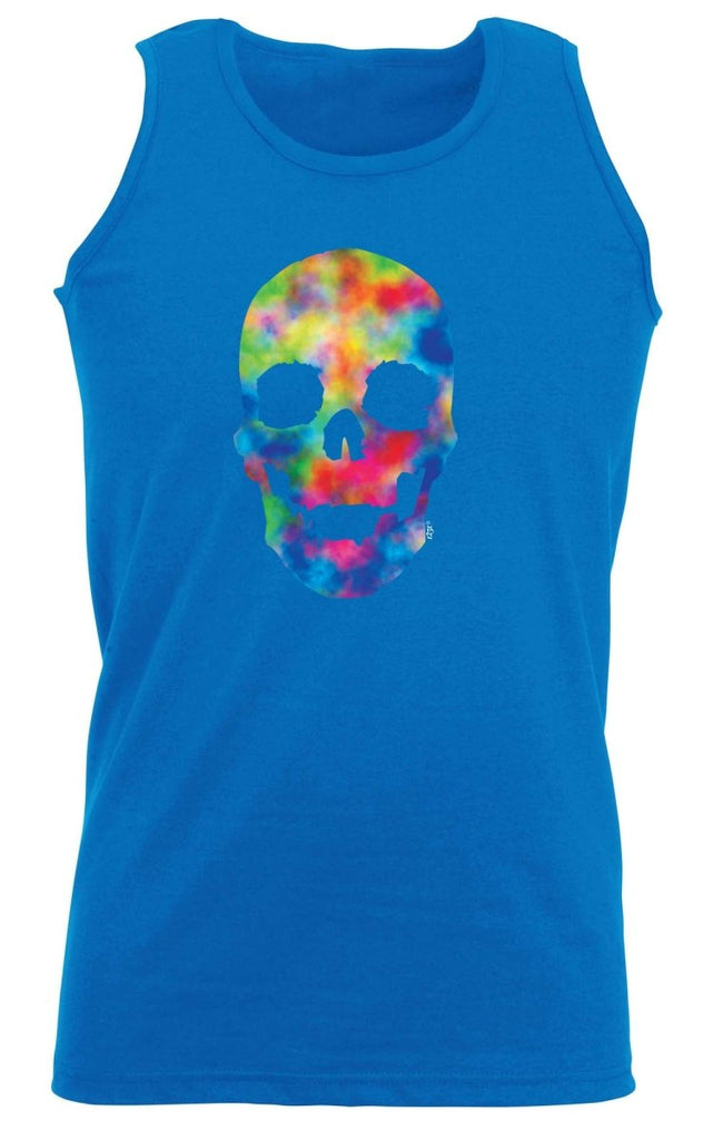 Acid Skull Retro - Funny Novelty Vest Singlet Unisex Tank Top - 123t Australia | Funny T-Shirts Mugs Novelty Gifts
