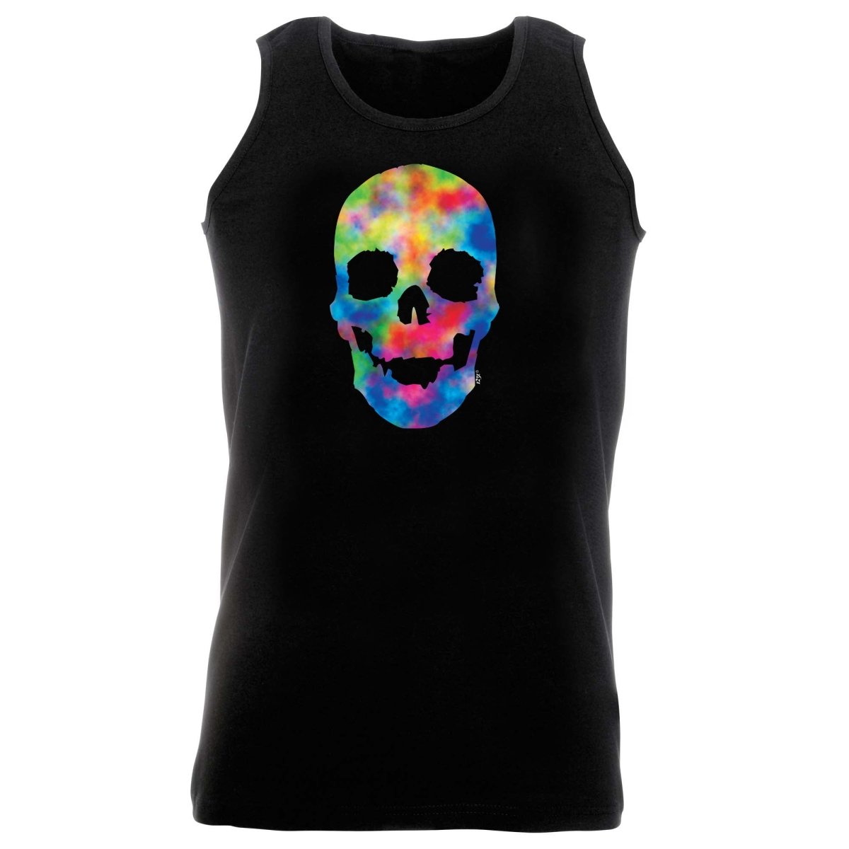 Acid Skull Retro - Funny Novelty Vest Singlet Unisex Tank Top - 123t Australia | Funny T-Shirts Mugs Novelty Gifts