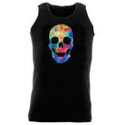 Acid Skull Retro - Funny Novelty Vest Singlet Unisex Tank Top - 123t Australia | Funny T-Shirts Mugs Novelty Gifts