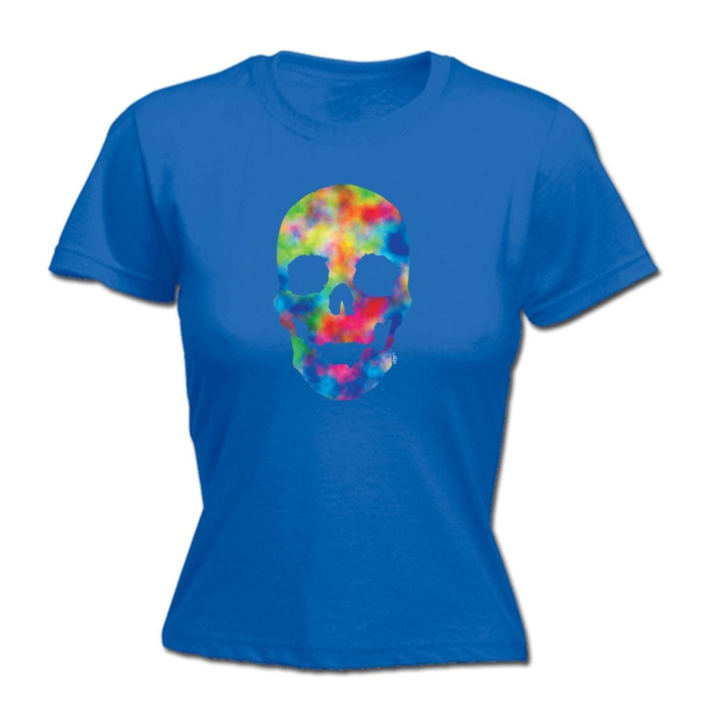 Acid Skull Retro - Funny Novelty Womens T-Shirt T Shirt Tshirt - 123t Australia | Funny T-Shirts Mugs Novelty Gifts