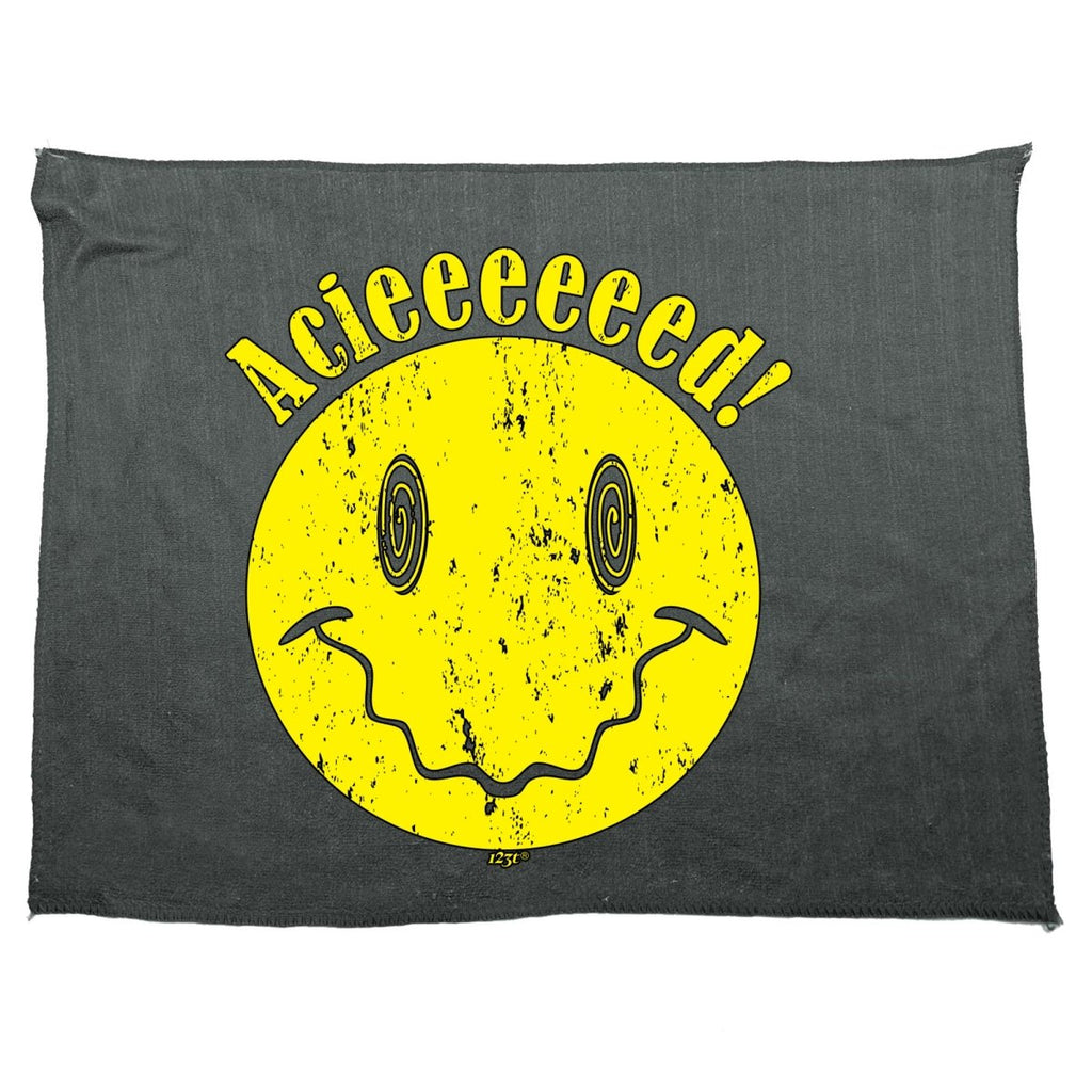 Acieeeeeed Rave Dance - Funny Novelty Soft Sport Microfiber Towel - 123t Australia | Funny T-Shirts Mugs Novelty Gifts
