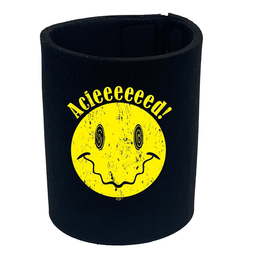 Acieeeeeed Rave Dance - Funny Novelty Stubby Holder - 123t Australia | Funny T-Shirts Mugs Novelty Gifts