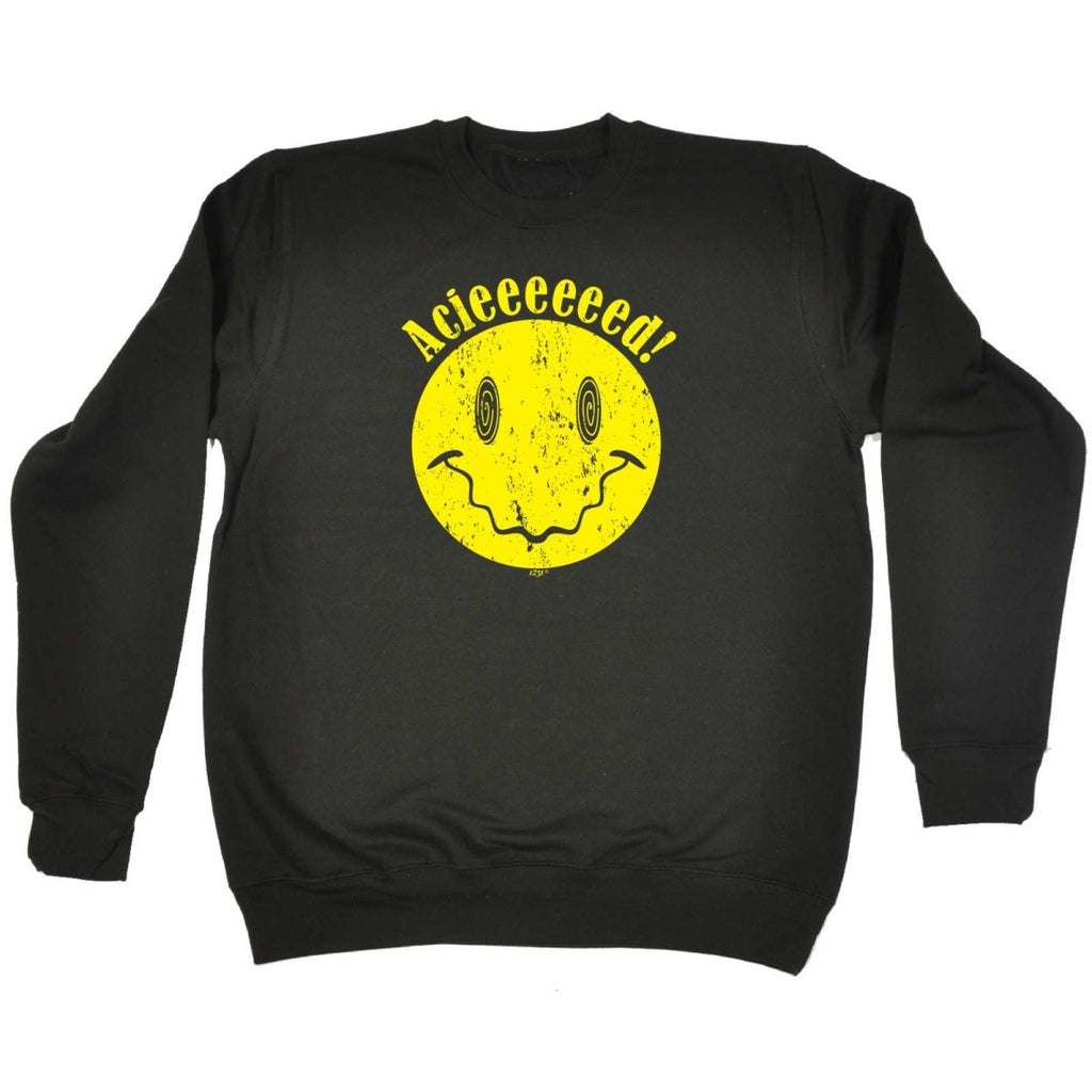 Acieeeeeed Rave Dance - Funny Novelty Sweatshirt - 123t Australia | Funny T-Shirts Mugs Novelty Gifts