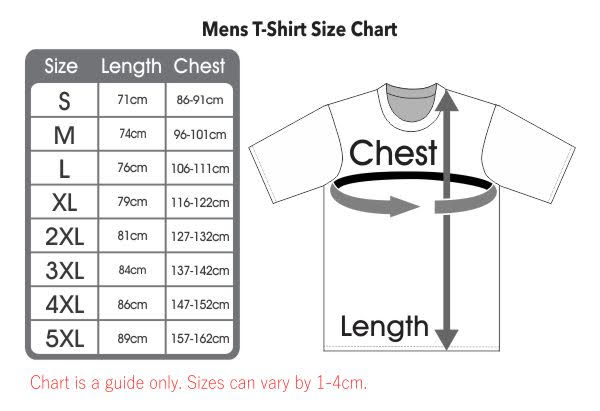 Actual Size - Mens Funny Novelty T-Shirt Tshirts BLACK T Shirt - 123t Australia | Funny T-Shirts Mugs Novelty Gifts