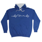 Acustic Guitar Pulse Music - Funny Novelty Hoodies Hoodie - 123t Australia | Funny T-Shirts Mugs Novelty Gifts