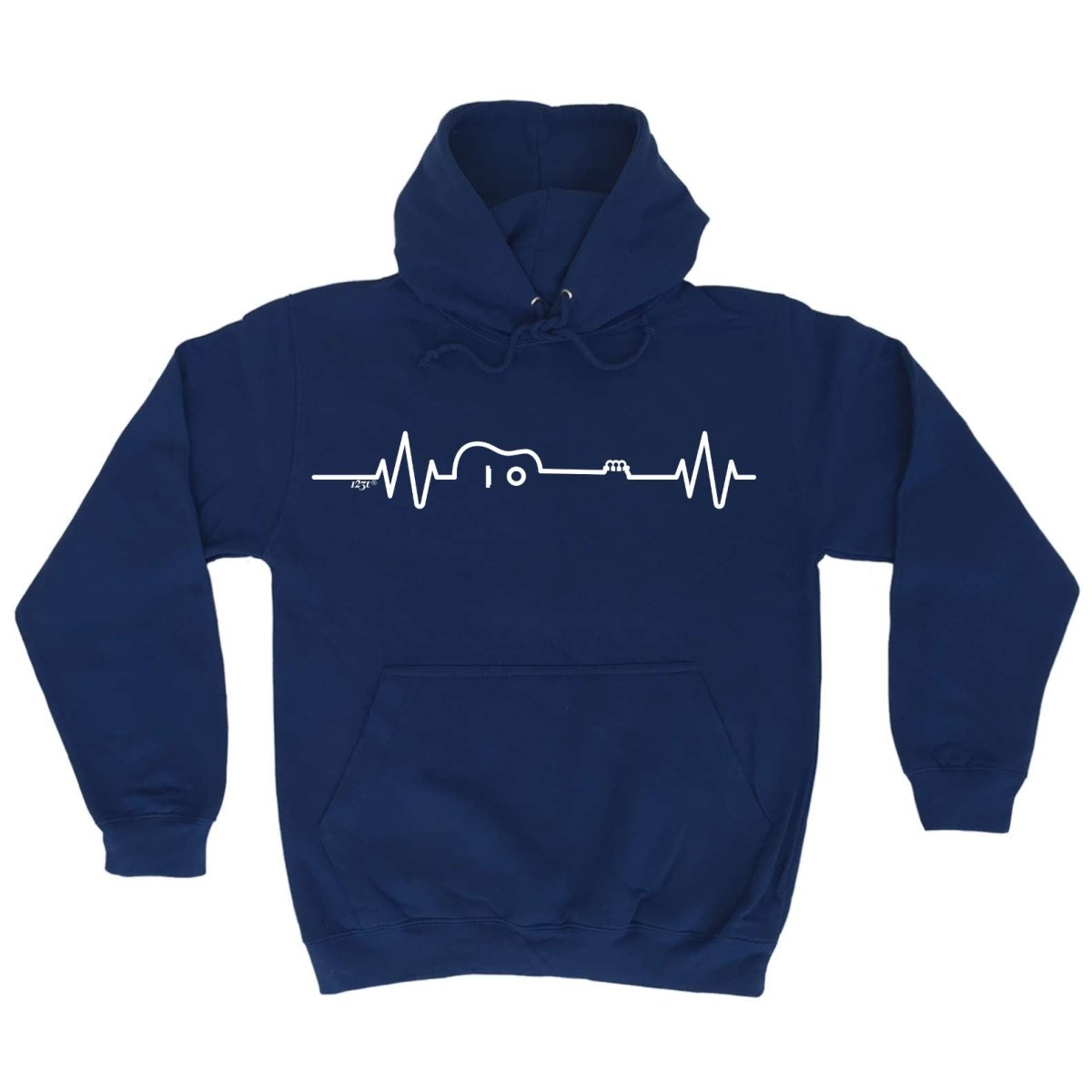 Acustic Guitar Pulse Music - Funny Novelty Hoodies Hoodie - 123t Australia | Funny T-Shirts Mugs Novelty Gifts