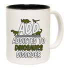 Add Dinosaur Mug Cup - 123t Australia | Funny T-Shirts Mugs Novelty Gifts