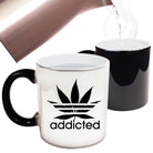 Addicted Weed Leaf Mug Cup - 123t Australia | Funny T-Shirts Mugs Novelty Gifts