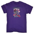 Adrenaline Extreme Ski Skiing - Mens Funny T-Shirt Tshirts - 123t Australia | Funny T-Shirts Mugs Novelty Gifts